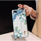 3D Vintage Relief Flowers Phone Case