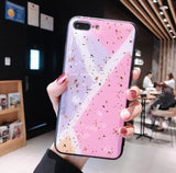 Epoxy Colorized Flower Phone Case