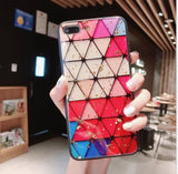 Epoxy Colorized Flower Phone Case