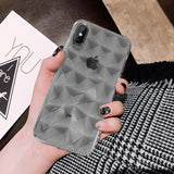 3D Diamond Soft Phone Case
