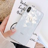 3D Diamond Soft Phone Case