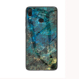 Luxury Marble Tempered Glass Phone Case