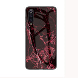 Luxury Marble Tempered Glass Phone Case