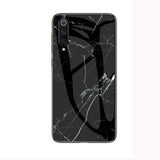 Luxury Marble Tempered Glass Phone Case