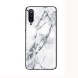 Luxury Marble Tempered Glass Phone Case