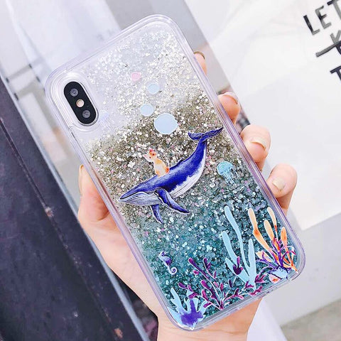Liquid Quicksand Glitter Phone Case