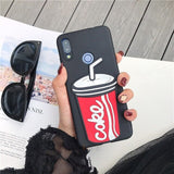 3D Cola Silicone Case