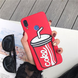 3D Cola Silicone Case