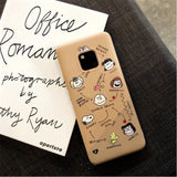 Peanuts Family Soft Phone Case