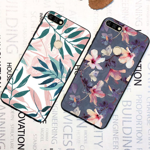 Flowers Marble Phone Case