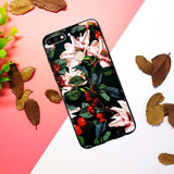 Flowers Marble Phone Case