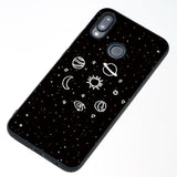 Silicone Shell Flowers Marble Flamingo Phone Case