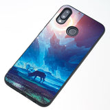 Silicone Shell Flowers Marble Flamingo Phone Case