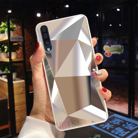 3D Diamond Glitter Mirror Phone Case